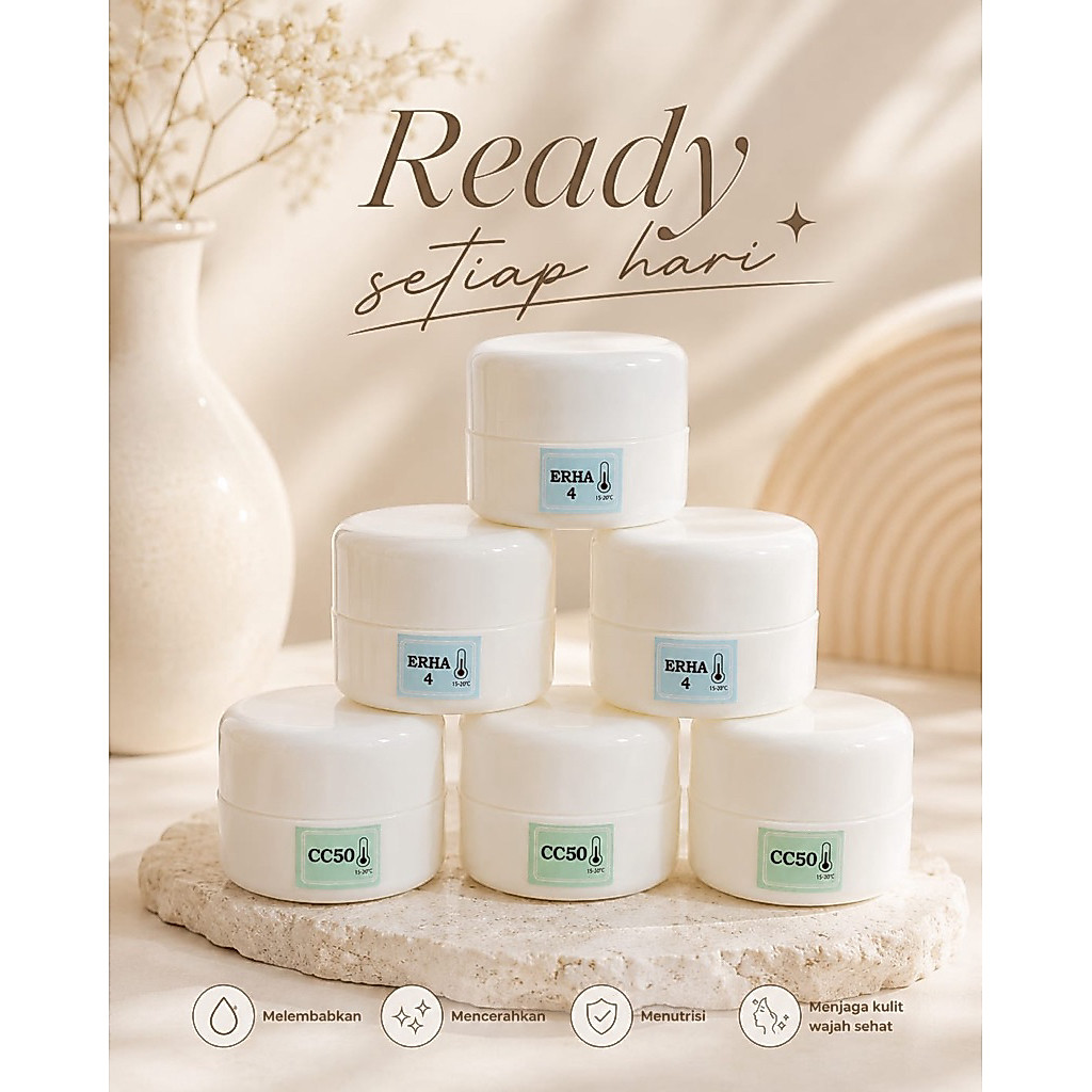 PAKET CREAM ERHA PAGI DAN MALAM