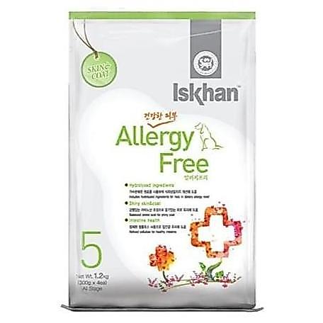Iskhan No. 5 Allergy Free 6 KG Dog Food Makanan Anjing Alergi Hypoallergenic Hydrolized Protein Prem