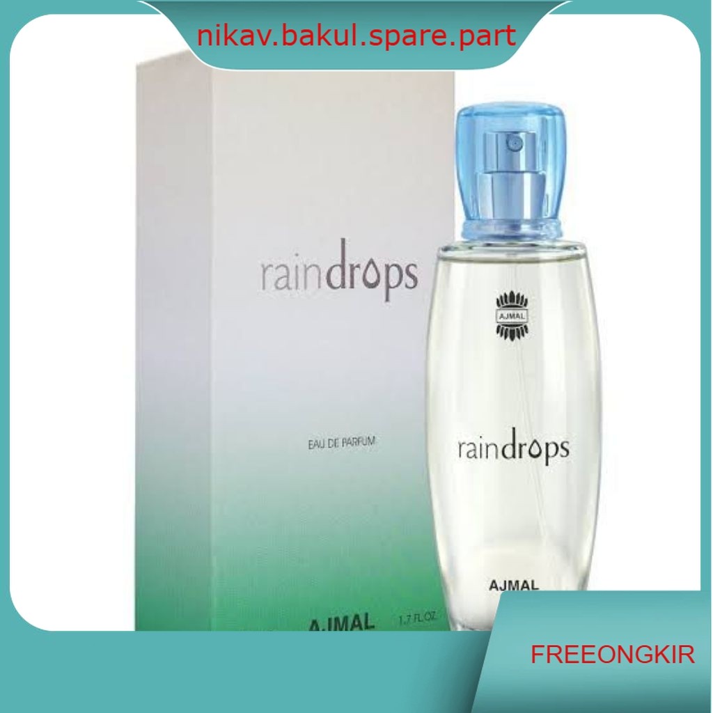 Raindrops by Ajmal perfume EDP 50ML Parfum Dubai Original