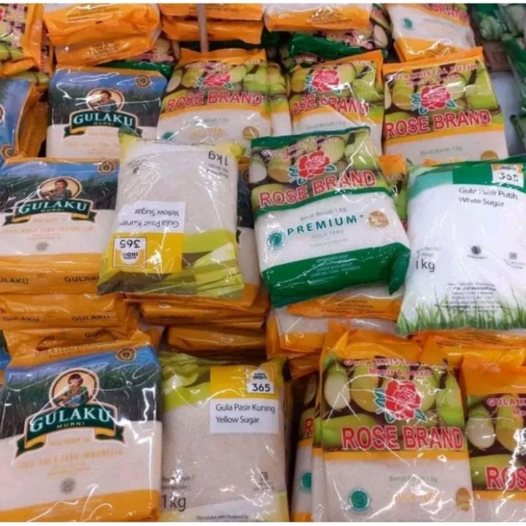 

GULA PASIR 1KG KEMASAN PABRIK COD FREE ONGKIR