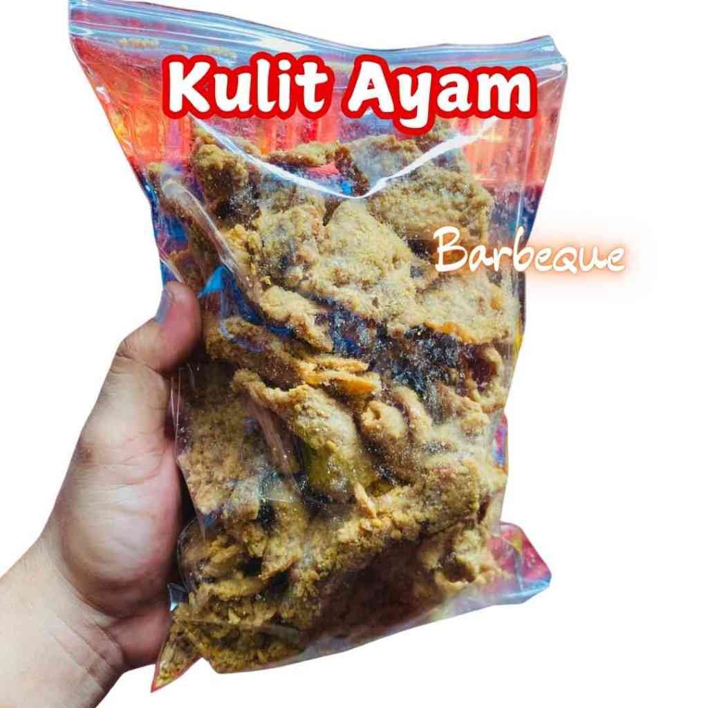 

500 GR Kerupuk Kulit Ayam Crispy Kriukk Rasa Rumput Laut / Keripik Kulit Ayam Matang Kriukk Crispy Snack Kriukk