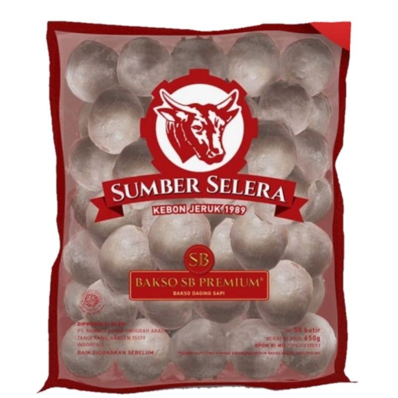 

SUMBER SELERA Bakso Premium Isi 50