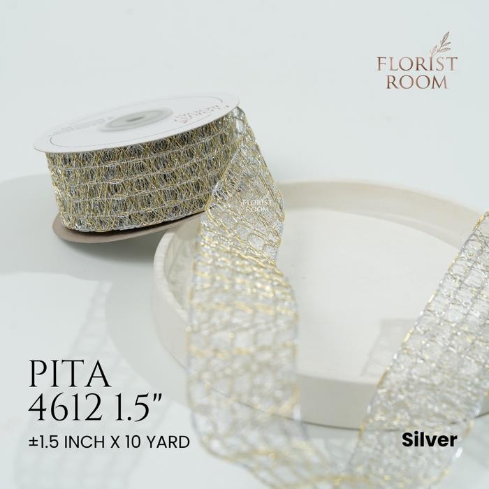 

Pita 4612 - 10 Yard - Pita Jaring - Pita Gold - ±3.8cm - Silver
