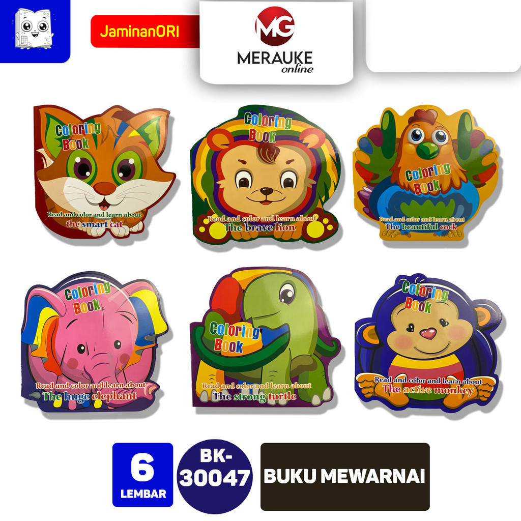 

HONEY BEKKI Coloring book,Buku mewarnai anak BK 30047