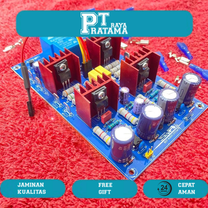 Kit Driver 140watt 140w BTL Out Collector Bridge Modif Includ Protektor Led Display