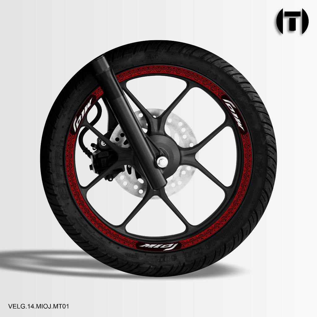 STICKER VARIASI VELG MOTOR SEMUA TYPE RING 14 MIO J MT01