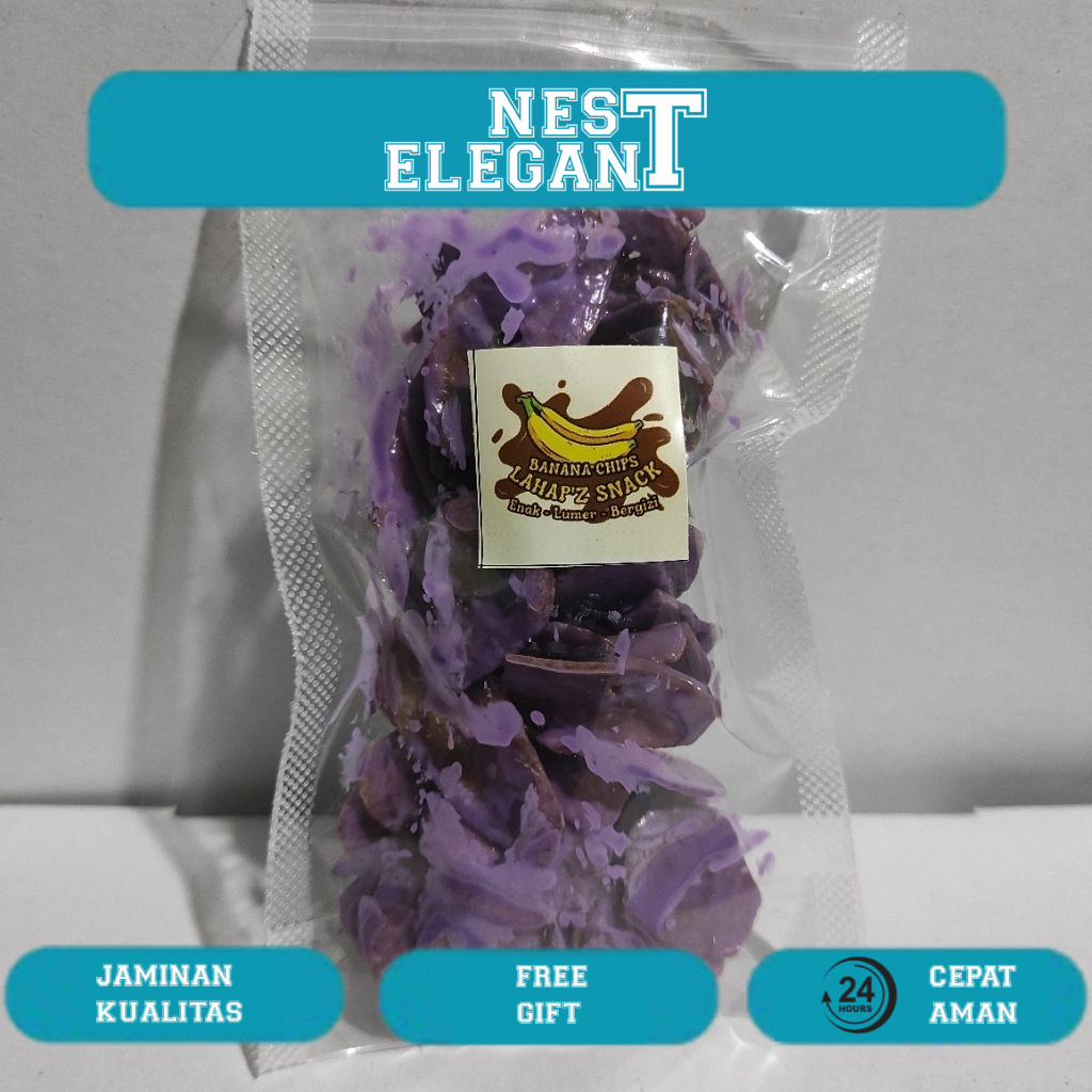 

KRIPIK PISANG COKLAT LUMER BANANA CHIPS PAKET RESELLER 12PCS KEMASAN POUCH 35gram