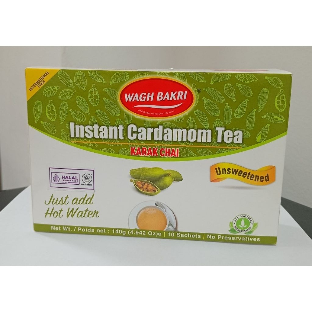 

Wagh Bakri Instan Cardamom Tea @140 gr