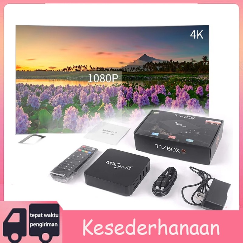 Android Set Top TV BOX MXQ PRO 5G RAM 16GB+512 & 16GB+256GB 8GB+128GB 4K Smart TV Box MXQ Pro 5G