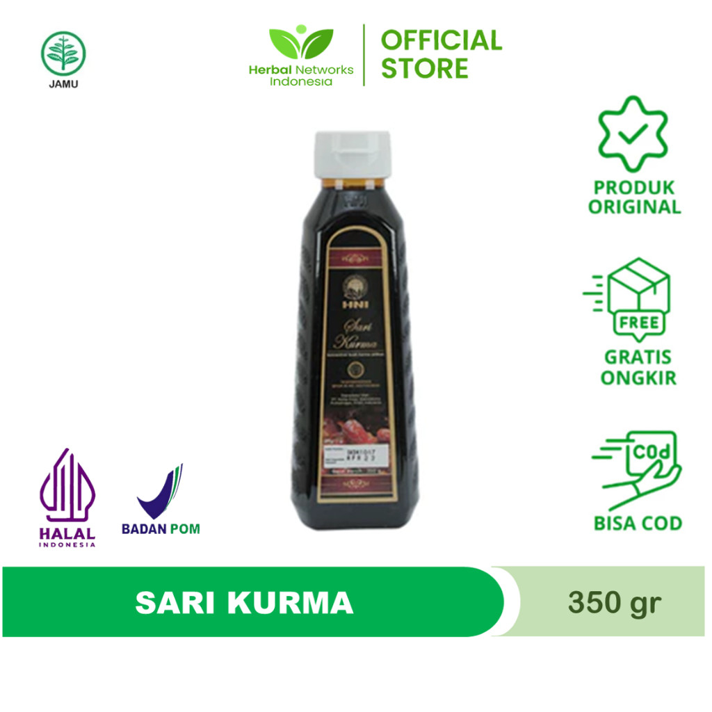 

Sari Kurma (Dates) HNI HPAI Original 100% | Sari Kurma Premium BPOM HALAL