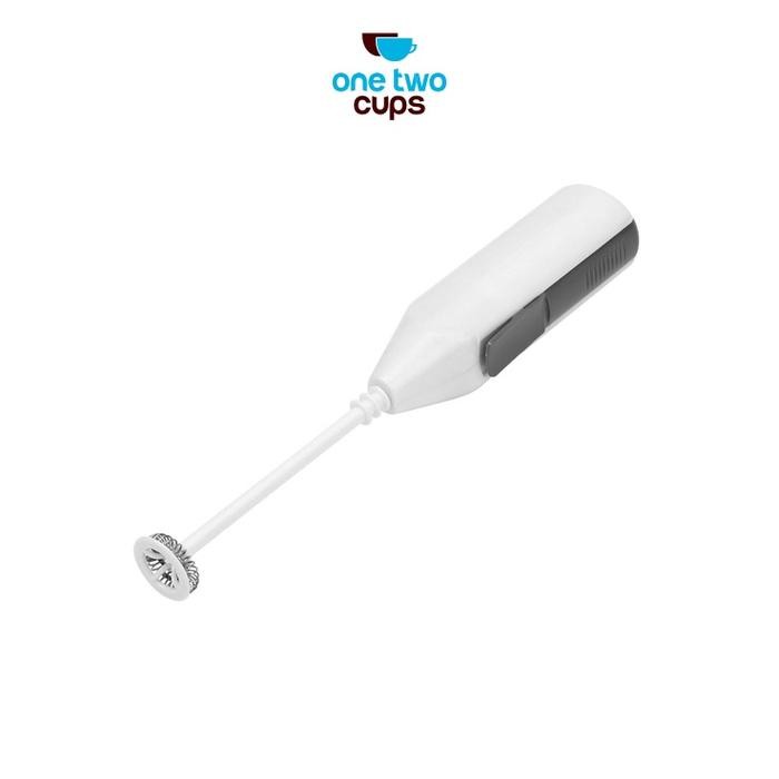 

One Two Cups Hand Mixer Mini Pengocok Telur Kopi Milk Frother Battery - 16310 - Warna