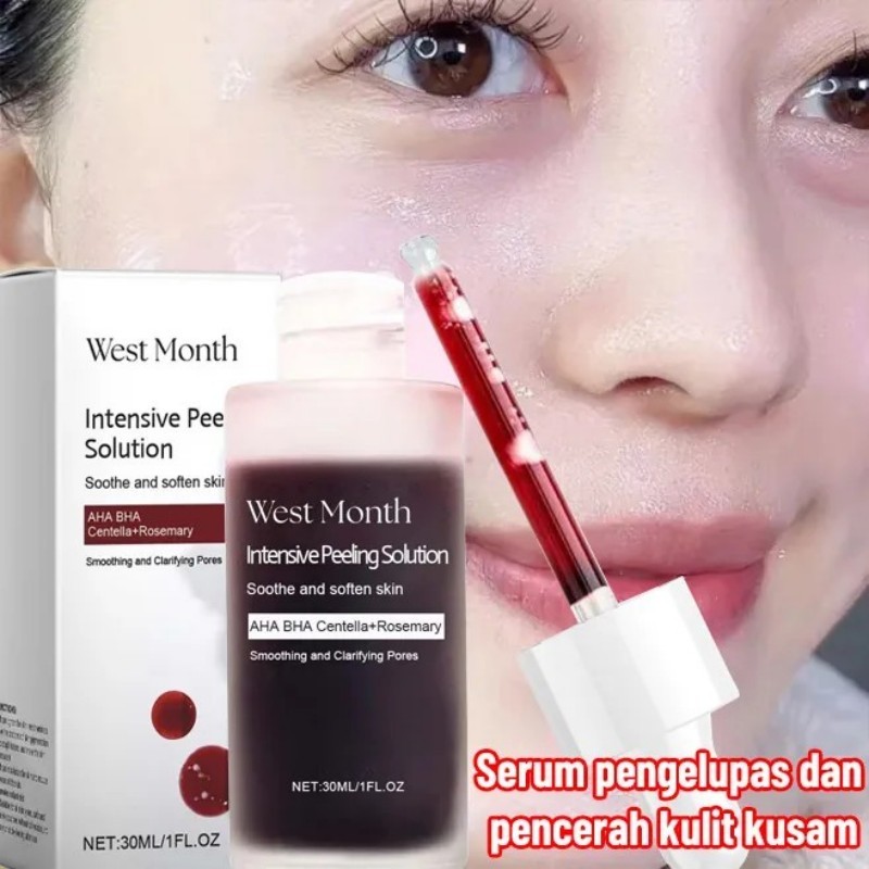 Intensive Peeling Solution Exsfoliasi Wajah Serum Penghilang Flek Hitam Pemutih Wajah Mengecilkan po