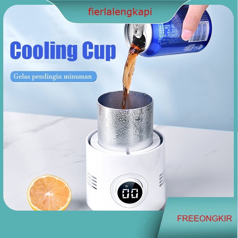 Gelas Pendingin Pemanas Cooling Cup Kulkas MINI Instant Cooling Drinking cup