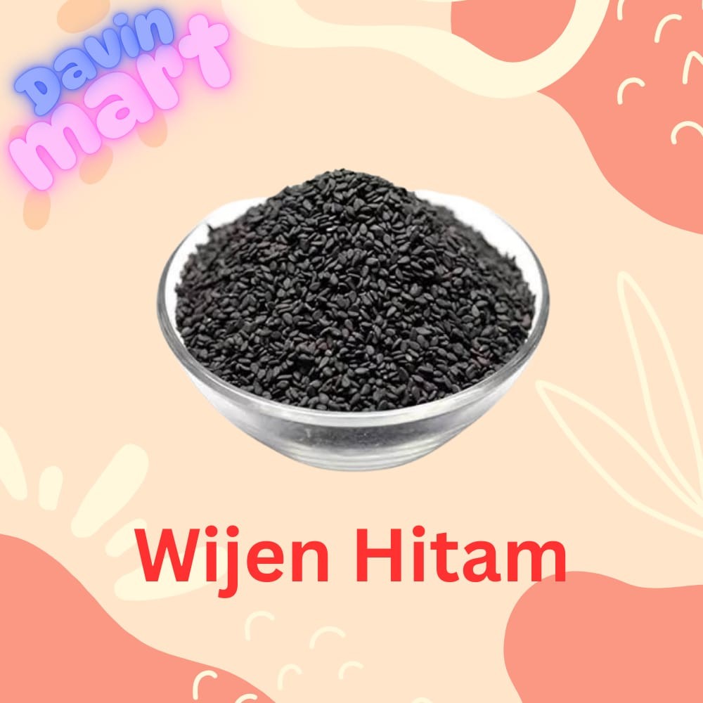 

Wijen Hitam Mentah 250gr (repacking)