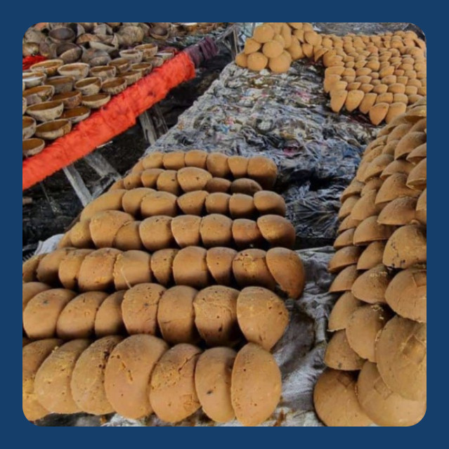 

zst12 - GULA MERAH JAWA ASLI CETAKAN BATOK KEMASAN 1KG