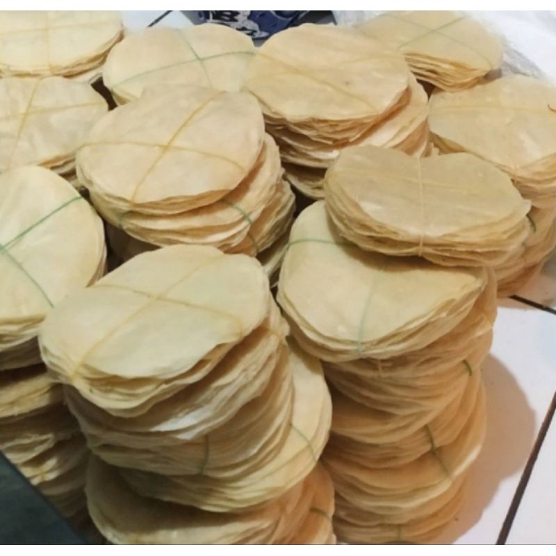 

Opak Singkong Mentah Tinggal Goreng Lebar Diameter 8x8