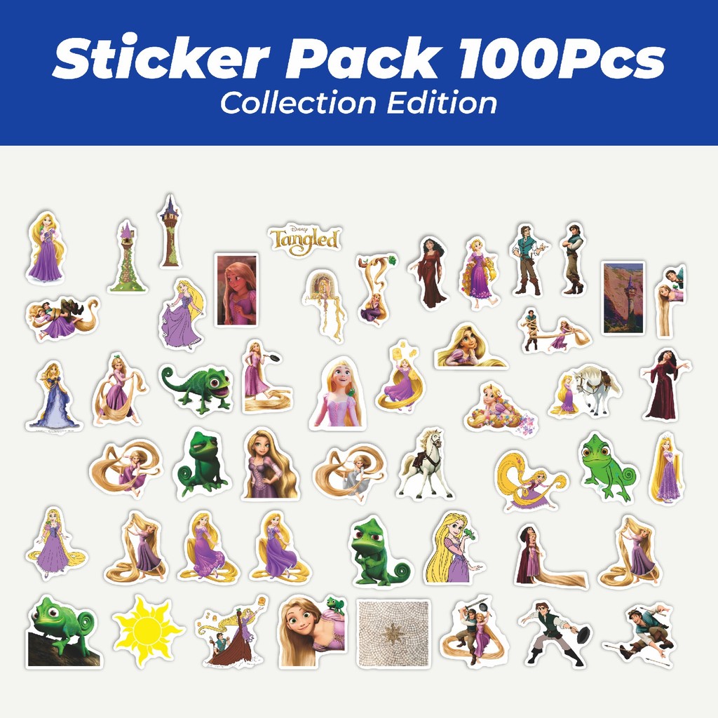 

Hot Stiker Kartun Rapunzel V3 Lucu Anti Air Stikers Berperekat Waterproof Sticker Decal Buat Motor Helm Buku Journal Koper Casing HP Laptop Botol Minum