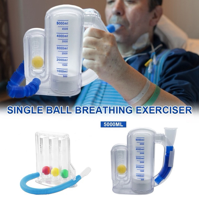 Spirometer Latihan bernapas three balls incentive spirometer latihan pernapasan/Voldyne 5000 Volumet