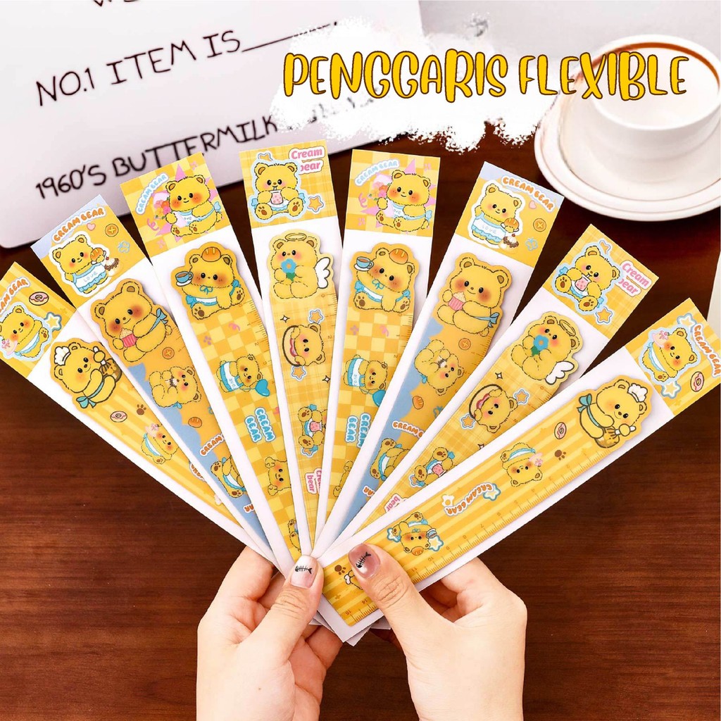

Penggaris Butter Bear Flexible 15 CM Alat Tulis Anak Pelajar Perlengkapan Sekolah S-AT031