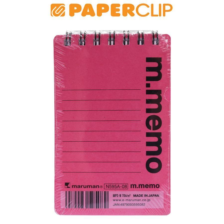

NOTEBOOK / MEMO A7 MARUMAN N595A-08 SP PINK