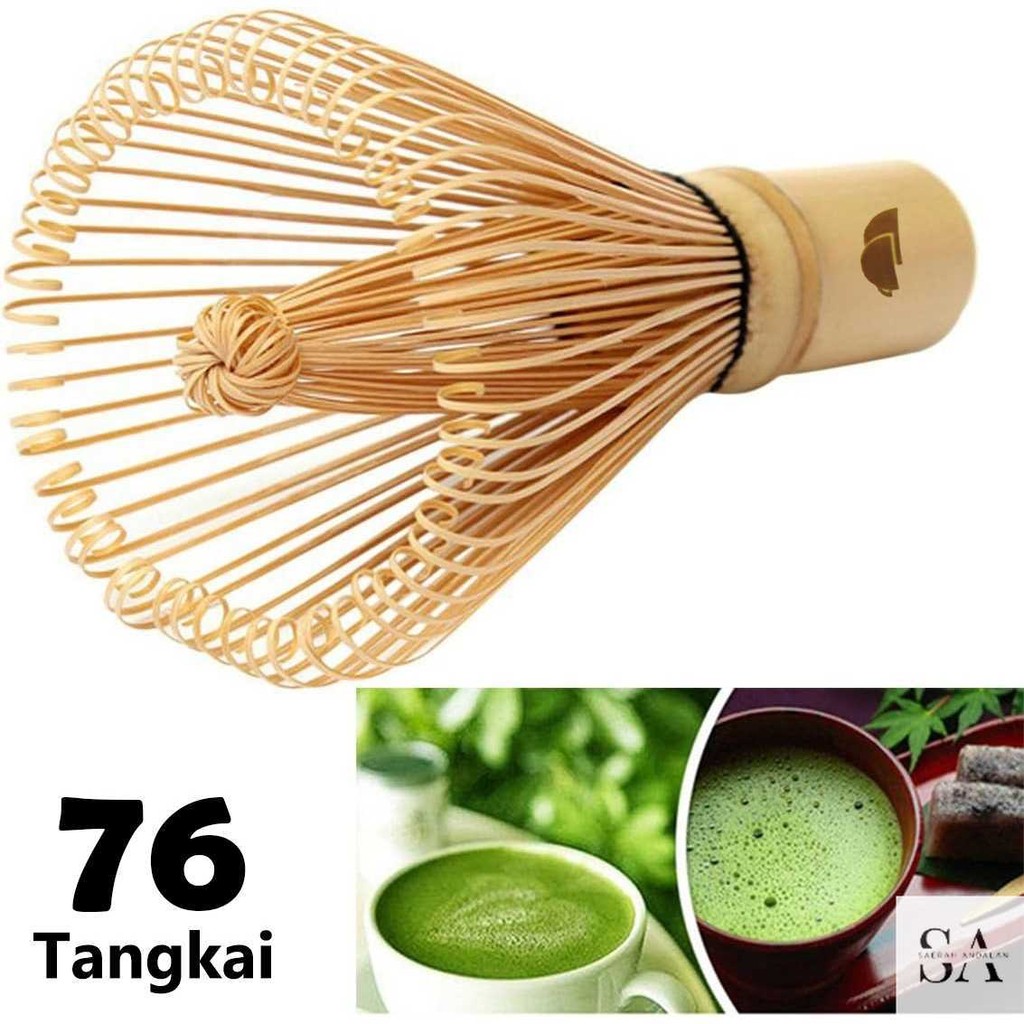 Chasen Bamboo Matcha Whisk Pengaduk Teh Jepang