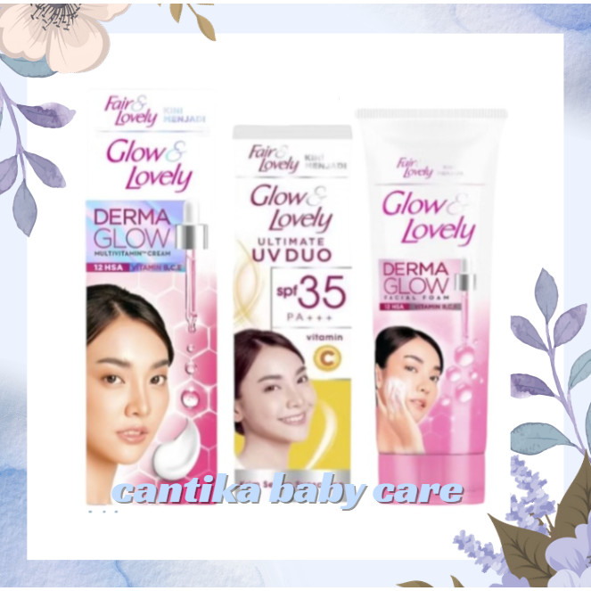 Glow & Lovely Cream Multi Vitamin Cream Wajah Fair&Lovely & Vit C