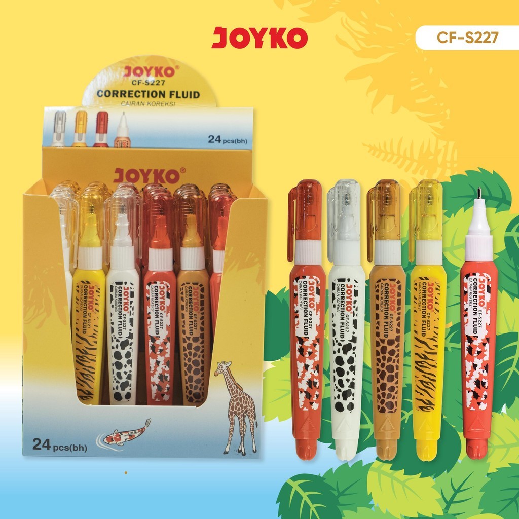 

PROMO!JOYKO Correction Fluid 1 Pack CF-S227 Isi 24 PcsREADY