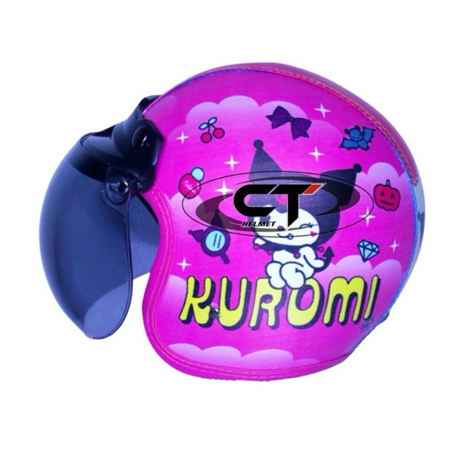 Helm Bogo Anak Karakter Lucu