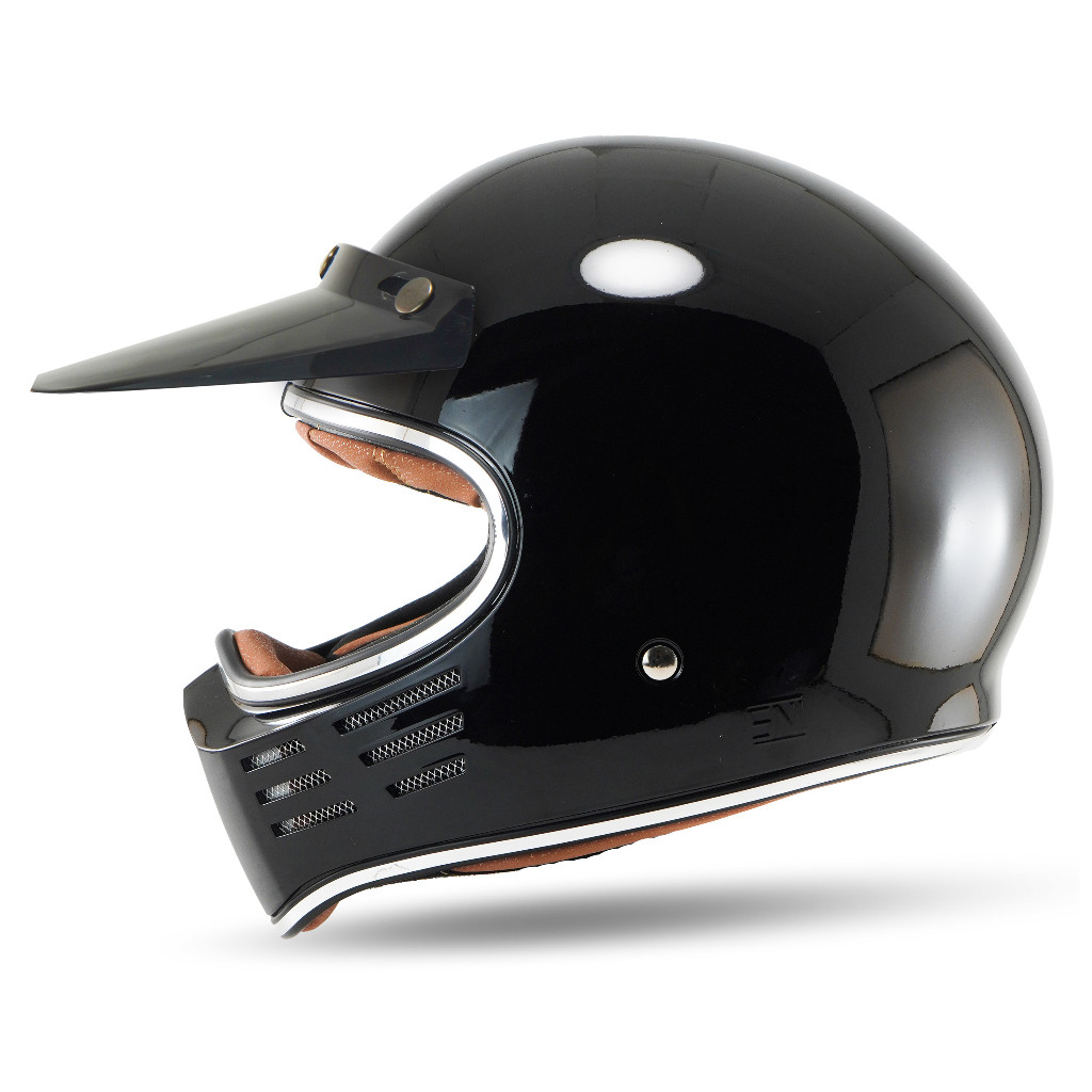 Jitsu Helm Full Face Cakil Solid SNI