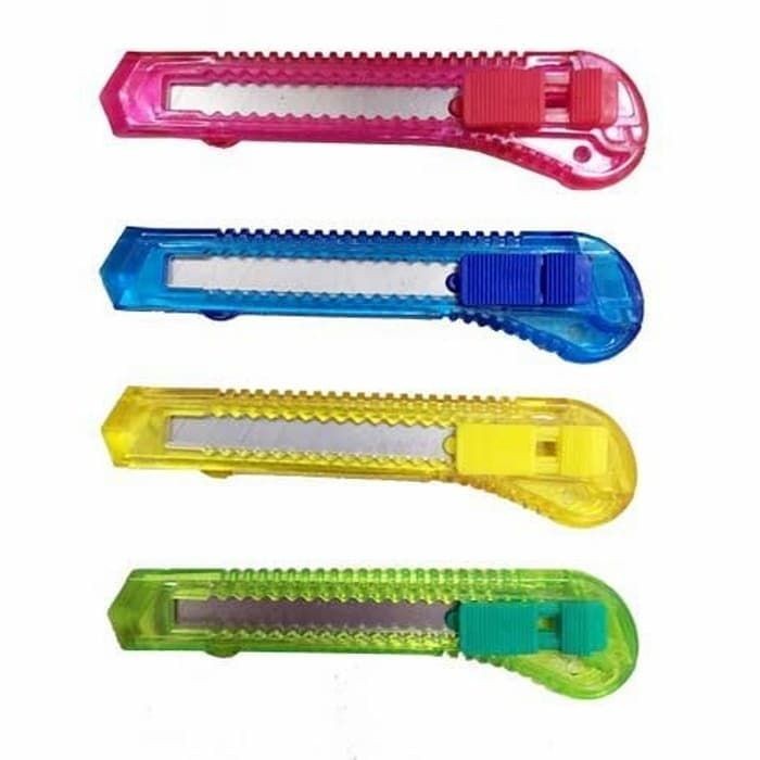 

(acc ptk) Cutter Pisau Piso Packing Cuter Kater Besar Pemotong Dus Kain Karpet ATK Yamata / cutter 5rp