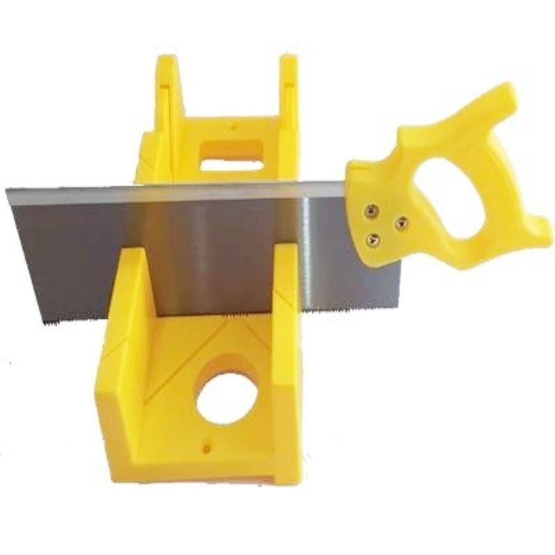 Gergaji Pigura Manual - Manual Miter Saw Box + GERGAJI 300 MM