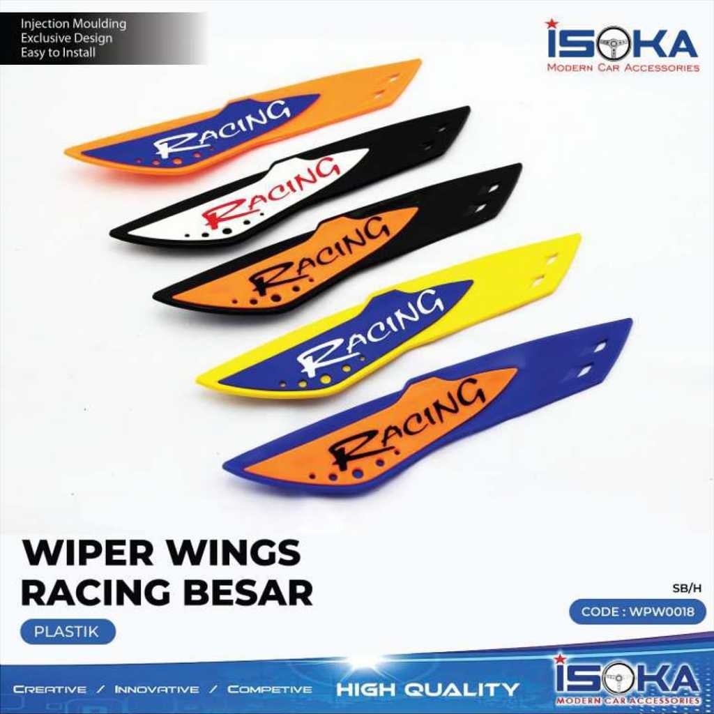 Wiper Wing Variasi Racing Wiper Mobil Truk univeral