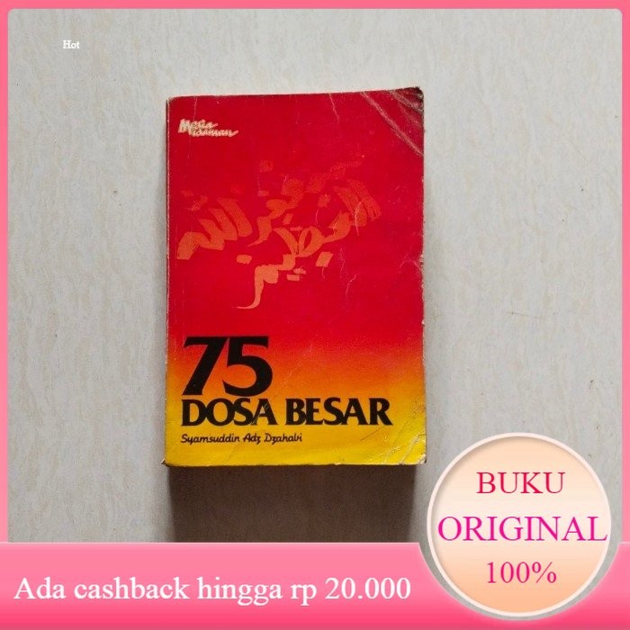75 DOSA BESAR Syamsuddin  AD Original Bekas