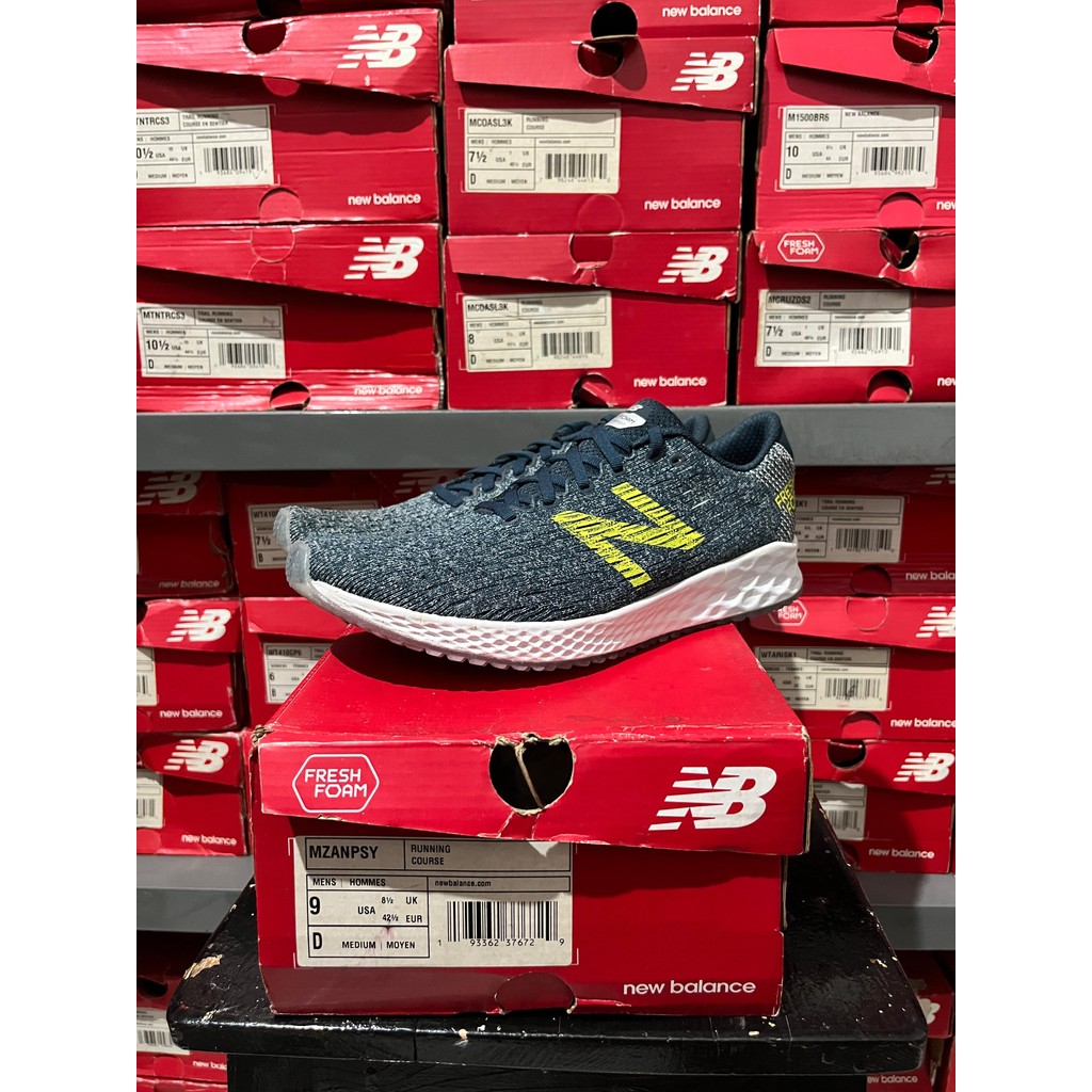 Sepatu Lari Pria NB Fresh Foam Zante Green ORIGINAL