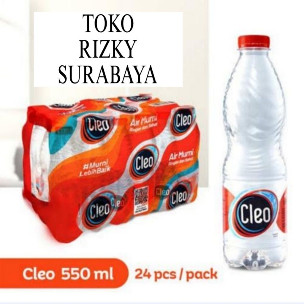Cleo botol tanggung 550ml