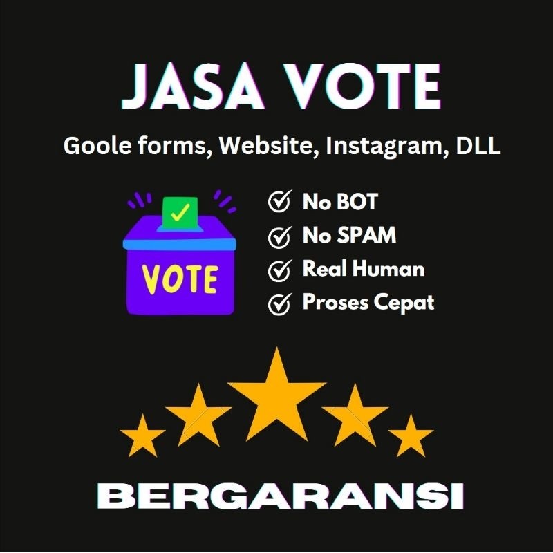 Vote Instagram | Jasa Vote Website | Jasa Polling | Jasa Voting | Jasa Vote G formulir | Jasa Pollin