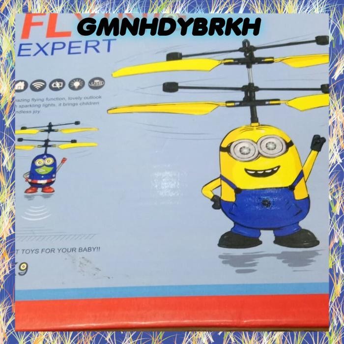 robot dance mainan anak robot nari joget bumblebee,iron man,spiderman - Minion