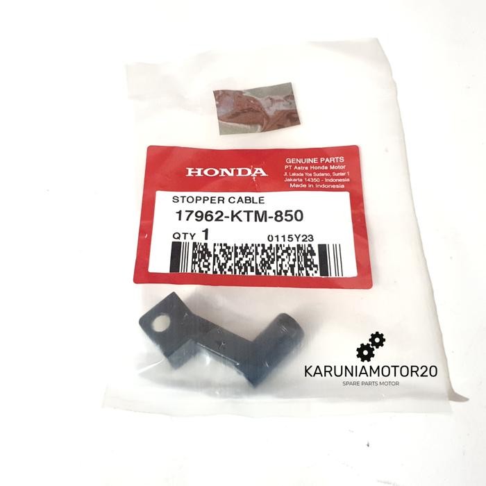 Dudukan Kabel Choke Cuk Supra X 125/Karisma Original AHM 17962-KTM-850 high quality