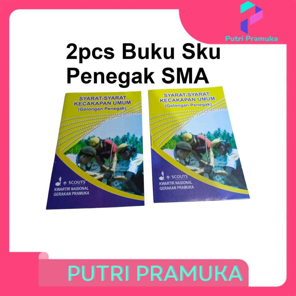Buku Sku Penegak 2pcs Kuning SMA Pramuka HVS