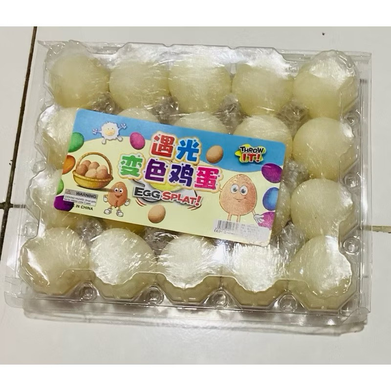 mainan squishy telor lempar,mainan viral telor banting