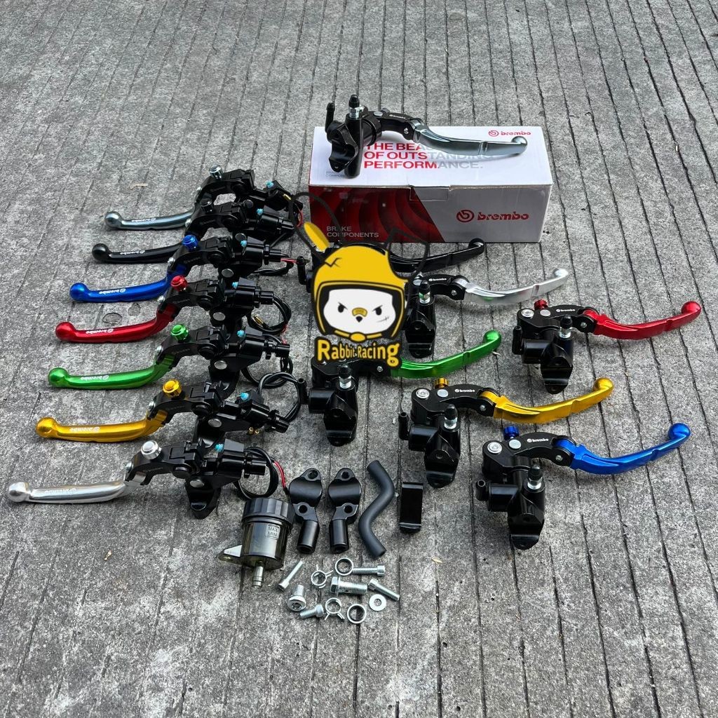 Handle Master Rem FULLSET ACCOSATO FULL CNC Handle Kanan Plus Tabung + Hendel KIRI plus SWITCH REM B