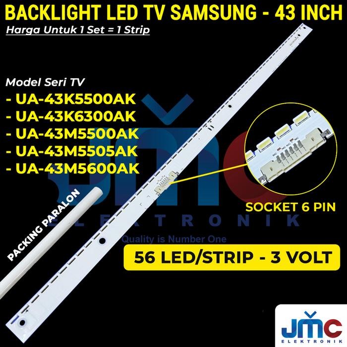 WP99 BACKLIGHT TV For Samsung 43 Inch UA43K5500AK UA43M5500AK 43K5500AK 43M5500AK UA43K6300AK UA43K5