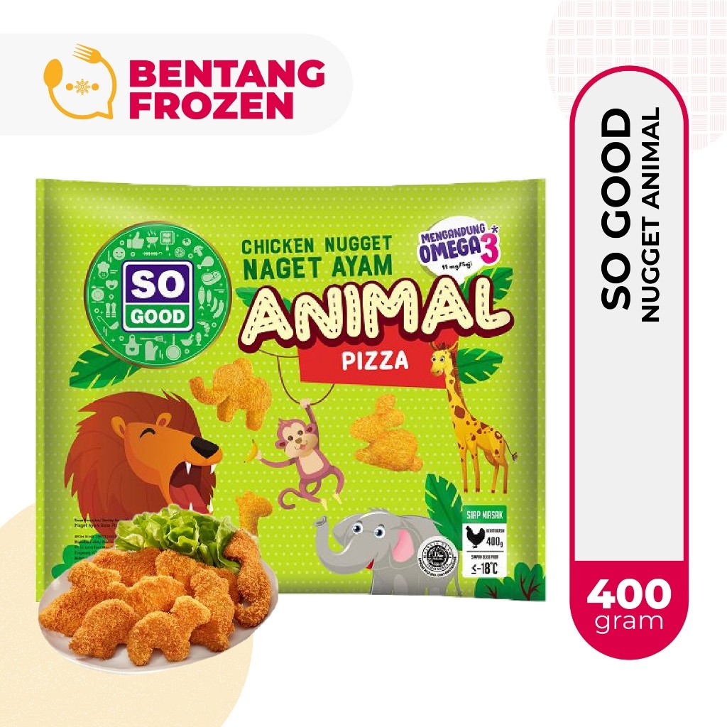 So Good Nugget Animal 400gr / Nugget Karakter