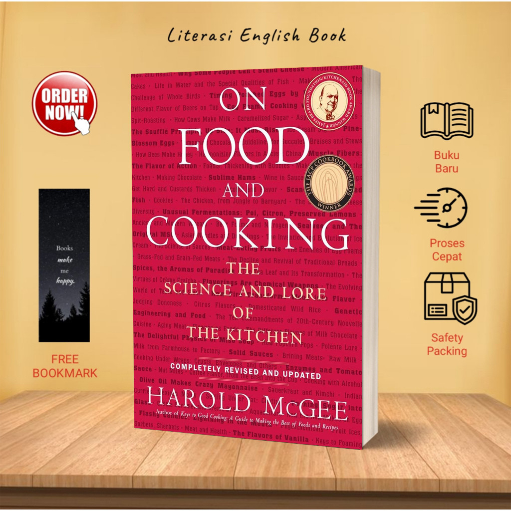 On Food and Cooking by Harold McGee (English)