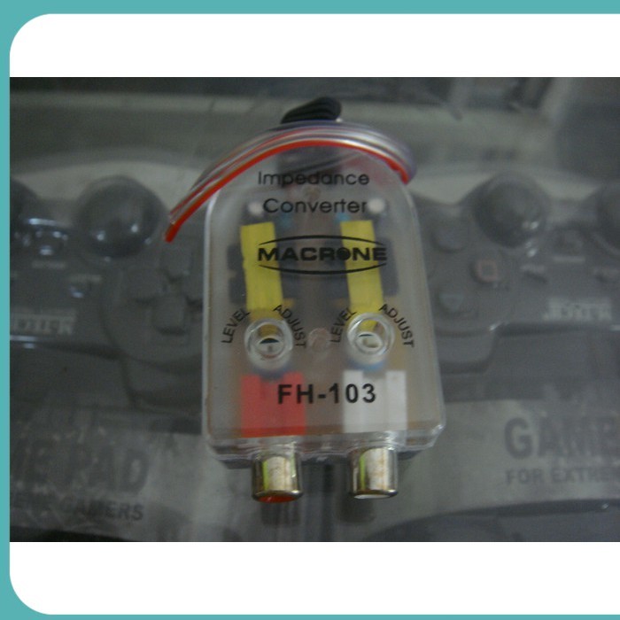 CONVERTER OUT SPEAKER TO RCA(UNTUK TAPE /HU TANPA OUTPUT/LINE OUT RCA) Cod