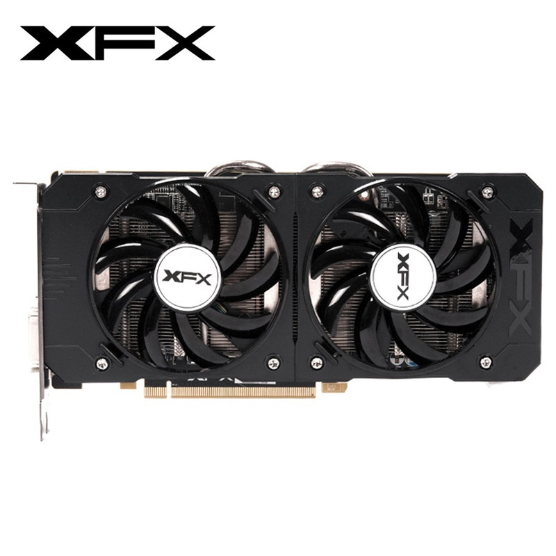 Original XFX R7 R9 370 4GB Video Card AMD Radeon R7 R9 370X 4GB Graphics Screen Cards GPU Desktop PC