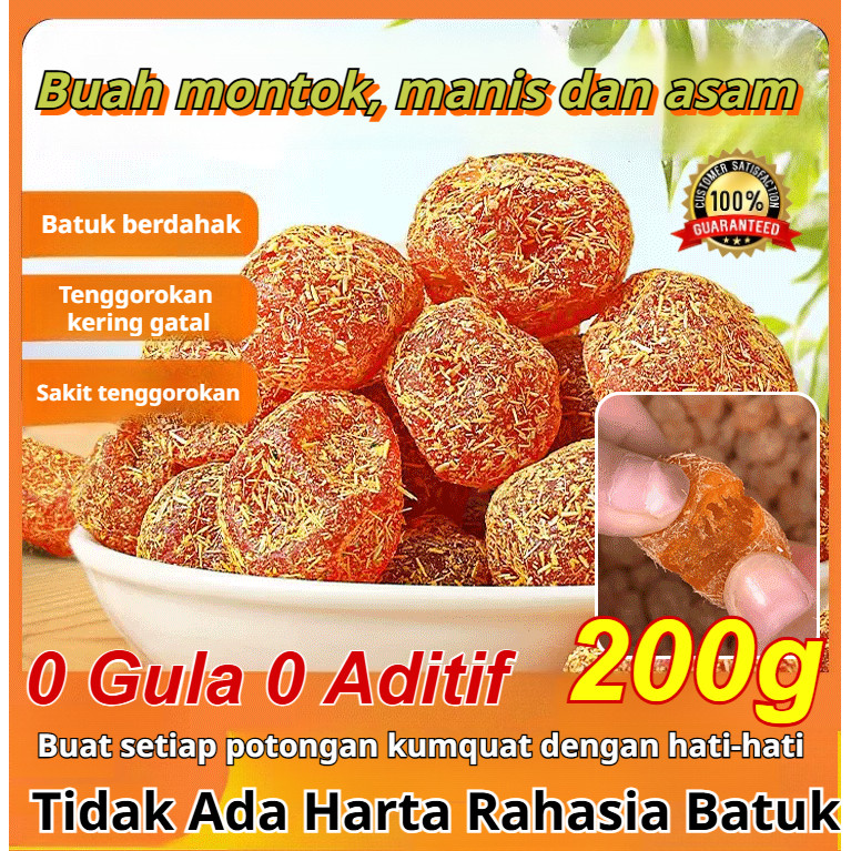 ❤️COD + Gratis Ongkir❤️【Pereda Batuk Pereda Batu】 Permen Batu Licorice Buah Kumquat / Permen Batu Ka