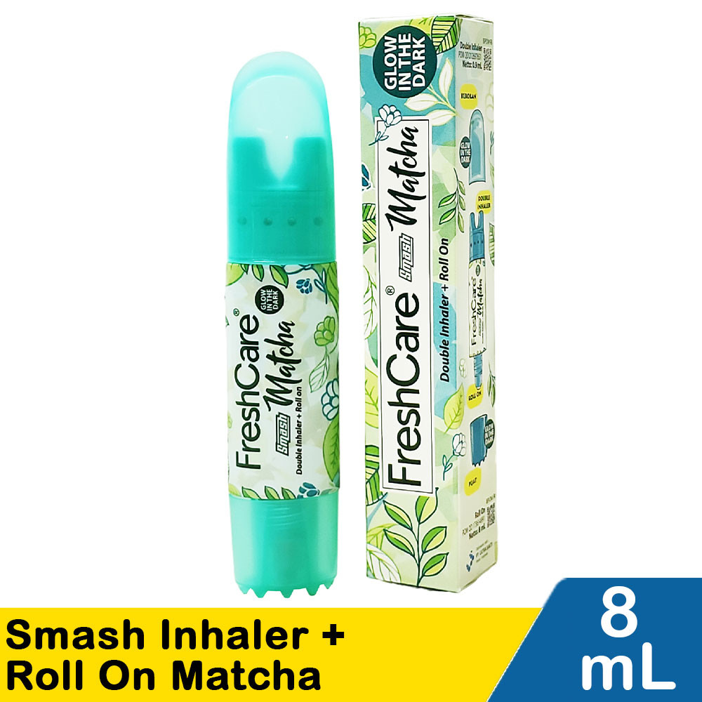 FRESH CARE SMASH INHALER + ROLL ON MATCHA 8mL