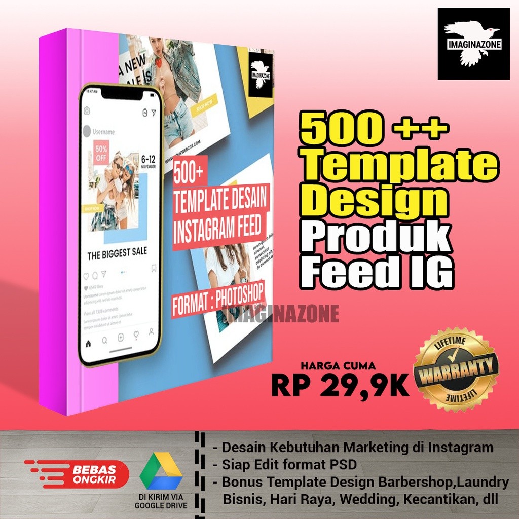 Template Instagram | 500+ Template Desain Feed Produk Instagram Premium Format Psd Siap Edit