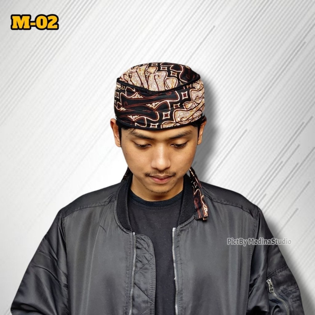 Blangkon Batik Model Peci Kopiah Songkok Imamah Terabru Blangkon Sunda Jawa Bali